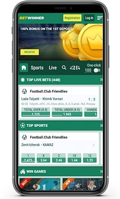 Betwinner promosyon kodu Iphone Apps